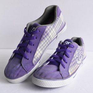 * DC Women's Chelsea Lace-Up Skate Shoe Sz 8